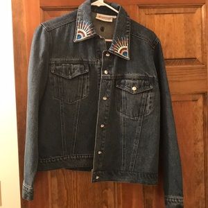 Boutique Embellished Jean Jacket